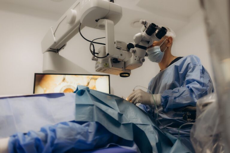 Cataract surgery with or without sedation